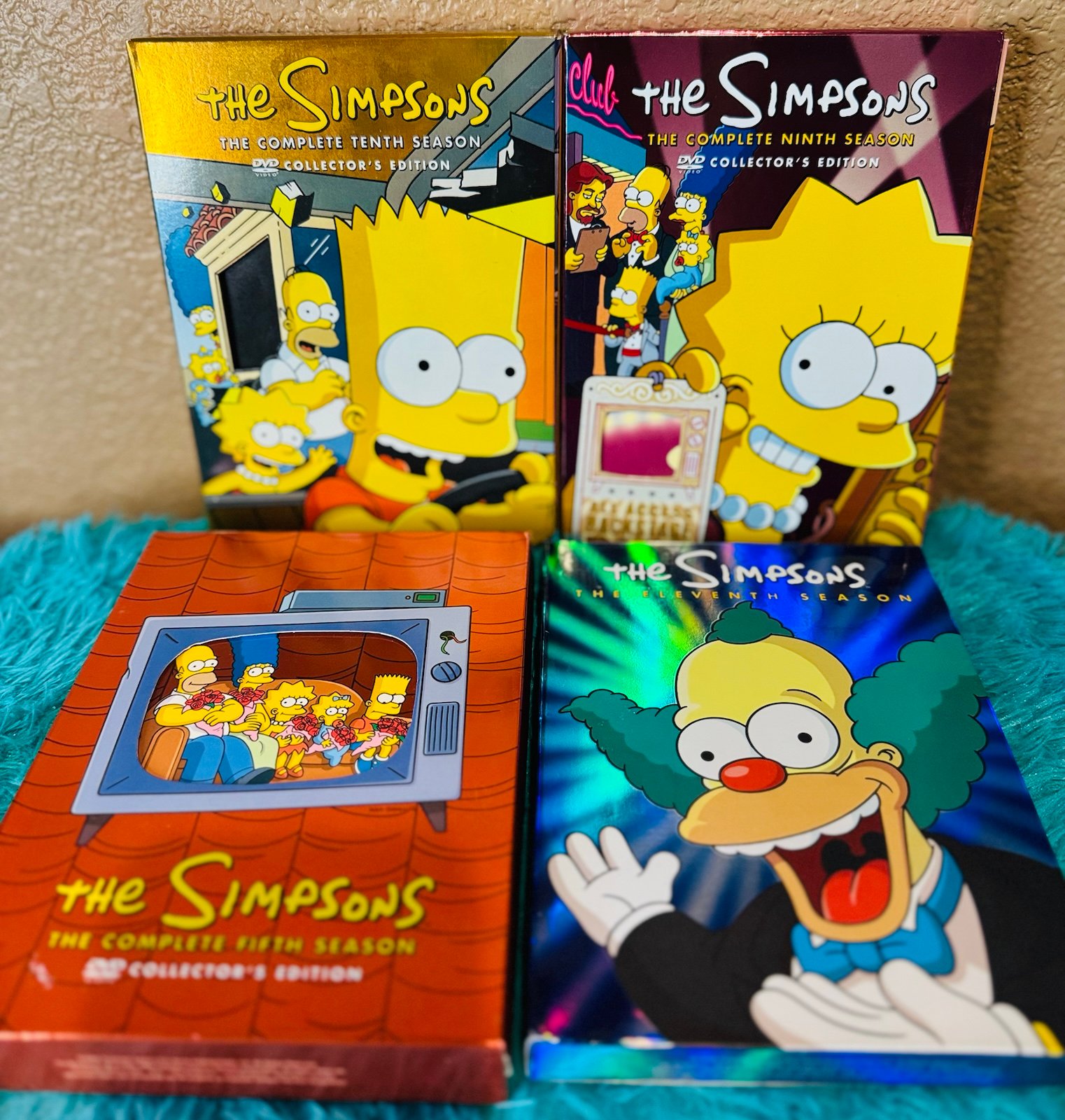 The Simpsons DVD Lot Seasons 5,9,10,11 PREOWNED IN EXCELLENT CONDITION !!