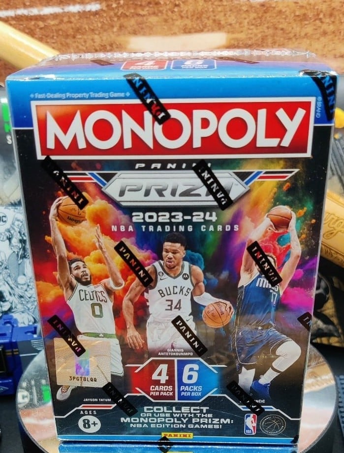 2023-24 Panini Prizm NBA Monopoly Panini Store Exclusive Blaster Box x16