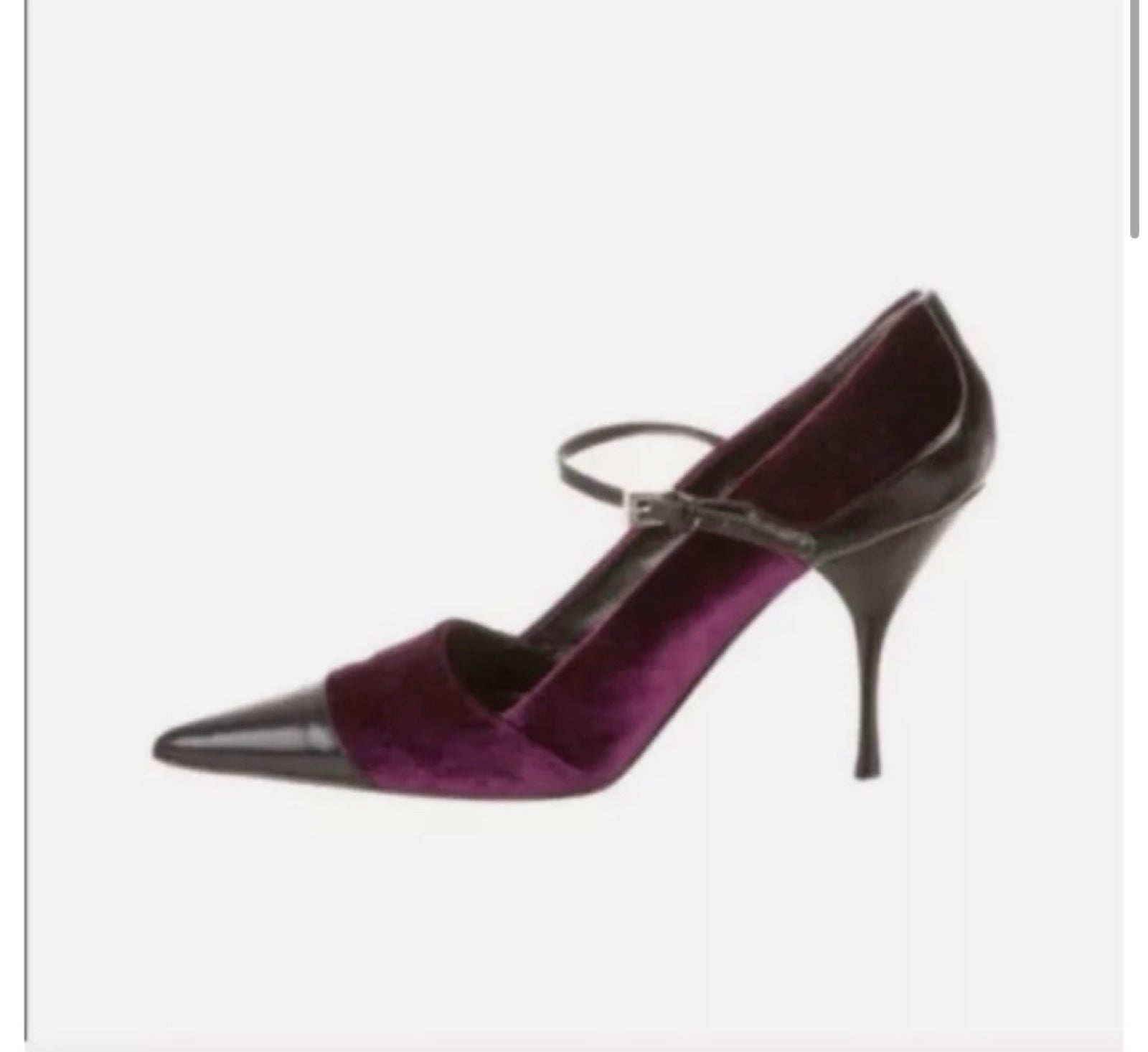 Velvet Prada Heels