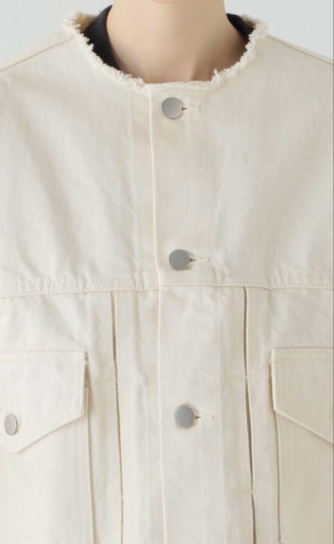Spick and Span 【ESLOW】NO COLLAR JACKET