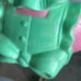 Vintage Bunny Cookie Jar Easter Spring Loomco 1995 Grandma Bunny Rabbit