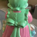 Vintage Bunny Cookie Jar Easter Spring Loomco 1995 Grandma Bunny Rabbit