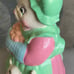 Vintage Bunny Cookie Jar Easter Spring Loomco 1995 Grandma Bunny Rabbit