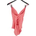 Jessica Simpson Swimwear One-piece Cutout Braided Jacquard Bathing Suit Pink S