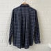 Vintage 80s/90s Sir Pendleton Plaid Wool Shirt Made in USA XL Blue/White Plaid