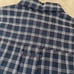 Vintage 80s/90s Sir Pendleton Plaid Wool Shirt Made in USA XL Blue/White Plaid