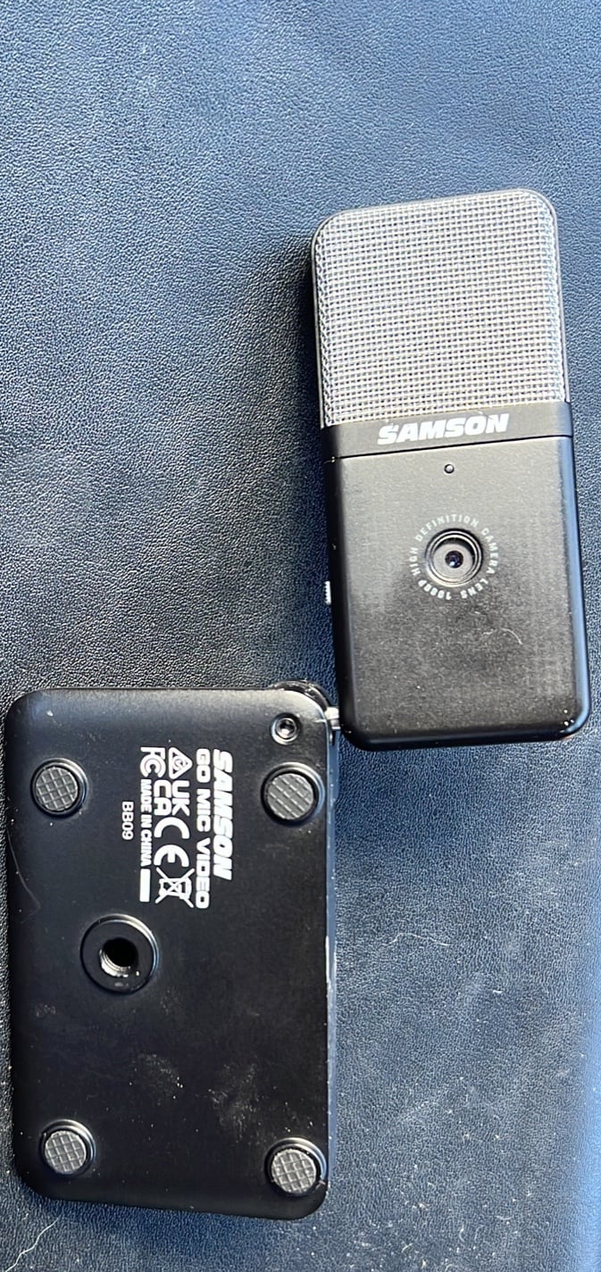 Samson USB Microphone with HD Webcam