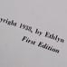 Rare find 1stv Edition antique Bride's Book