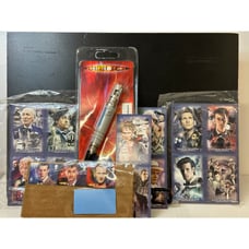 Doctor Who Collectible Lot - Sonic Screwdriver, Stamps and Magnets