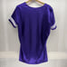 Minnesota Vikings Womens Jersey #28 Purple 2XL Short Sleeve Satin NFL Football