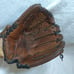 Mizuno Leather Baseball Ballpark MMX1150L 11.5 RHT Good Usable Condition