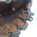 Mizuno Leather Baseball Ballpark MMX1150L 11.5 RHT Good Usable Condition