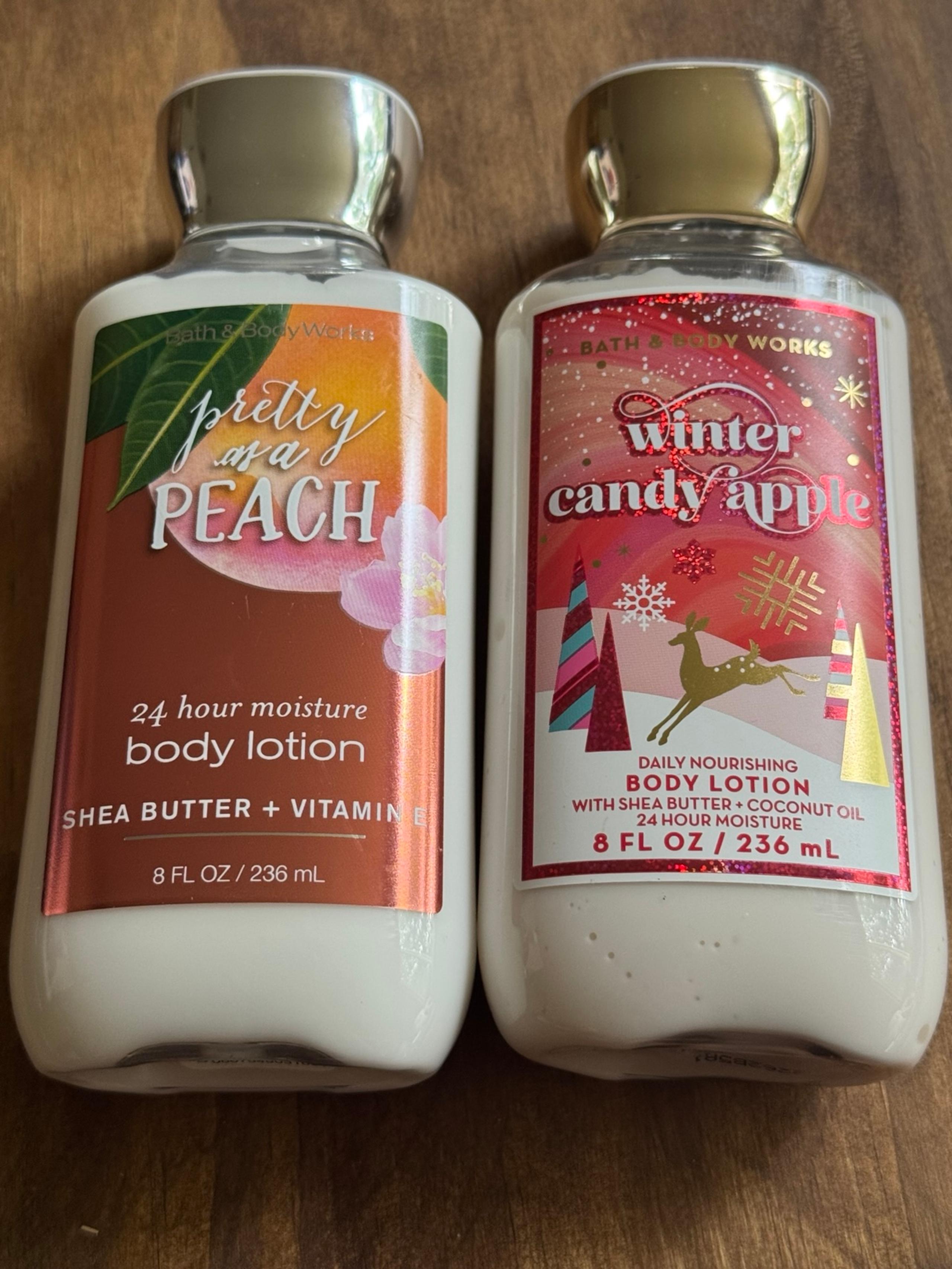 2 Bath and Body body lotions