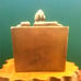 1930s Vintage Retro Bronze Candle Flame of Knowledge Library Bookend 5 x4.25