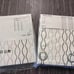 3 brand new grommet curtains. Henny Rand 118”x57” each - brand new!