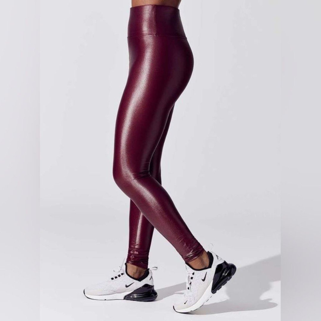 CARBON38 High Rise Full Length Leggings in Takara Shine