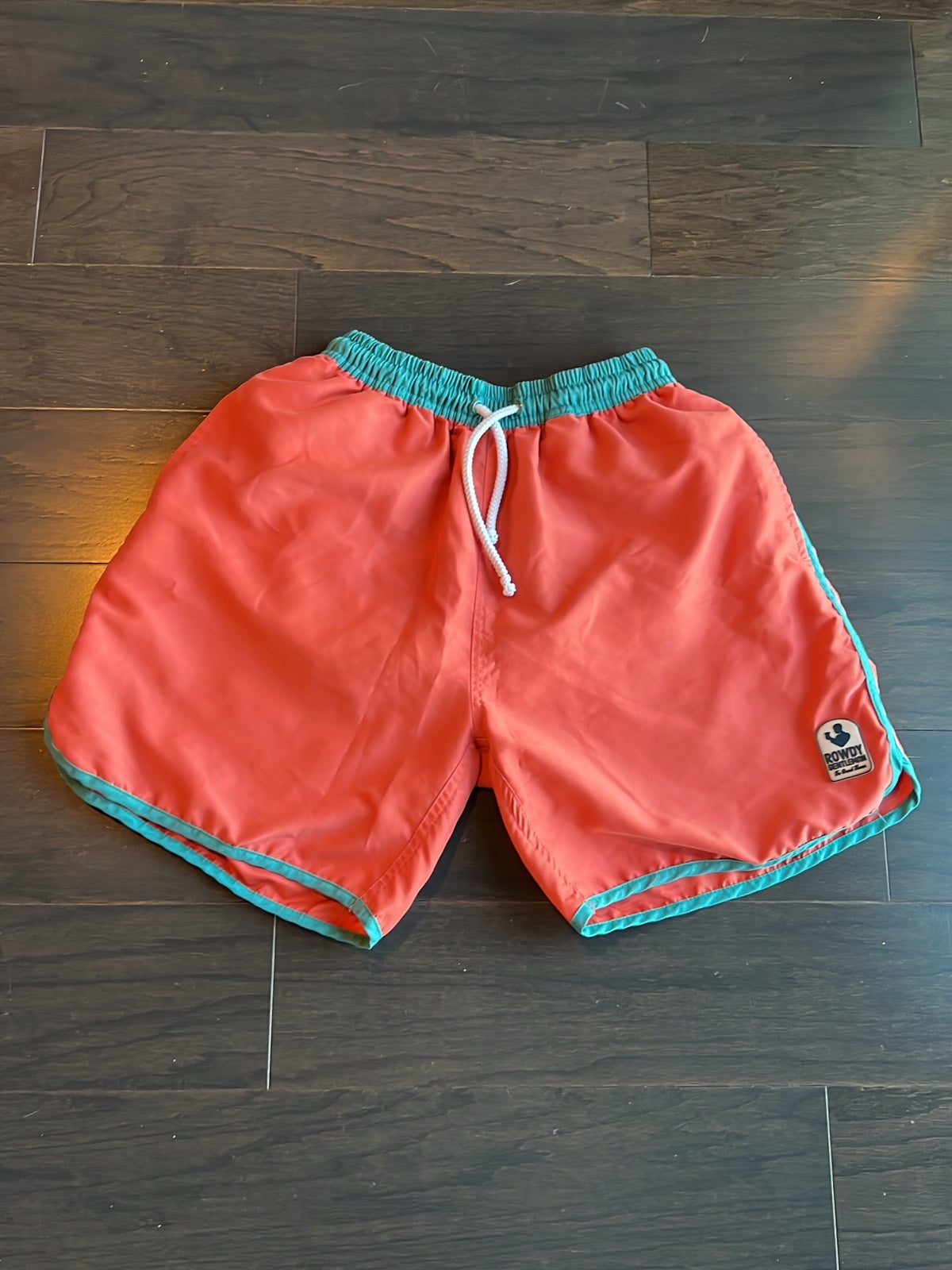 Rowdy gentleman deals swim trunks