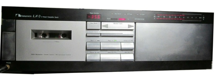Nakamichi LX-3 the best 2 head cassette