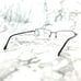 Boardroom Classics BC532 GM Eyeglasses Gunmetal Gray Half Rim Frames 56-17-145