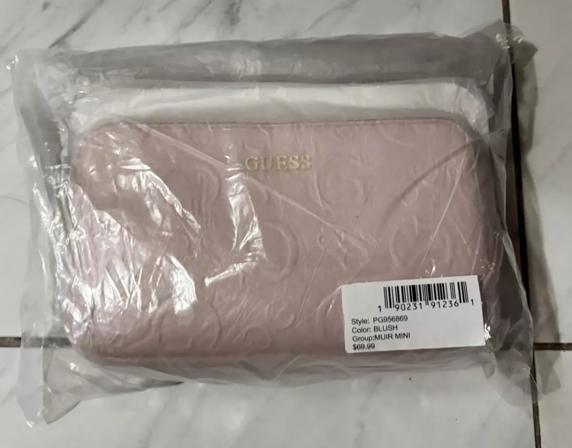 GUESS: Muir Mini Bag (blush)