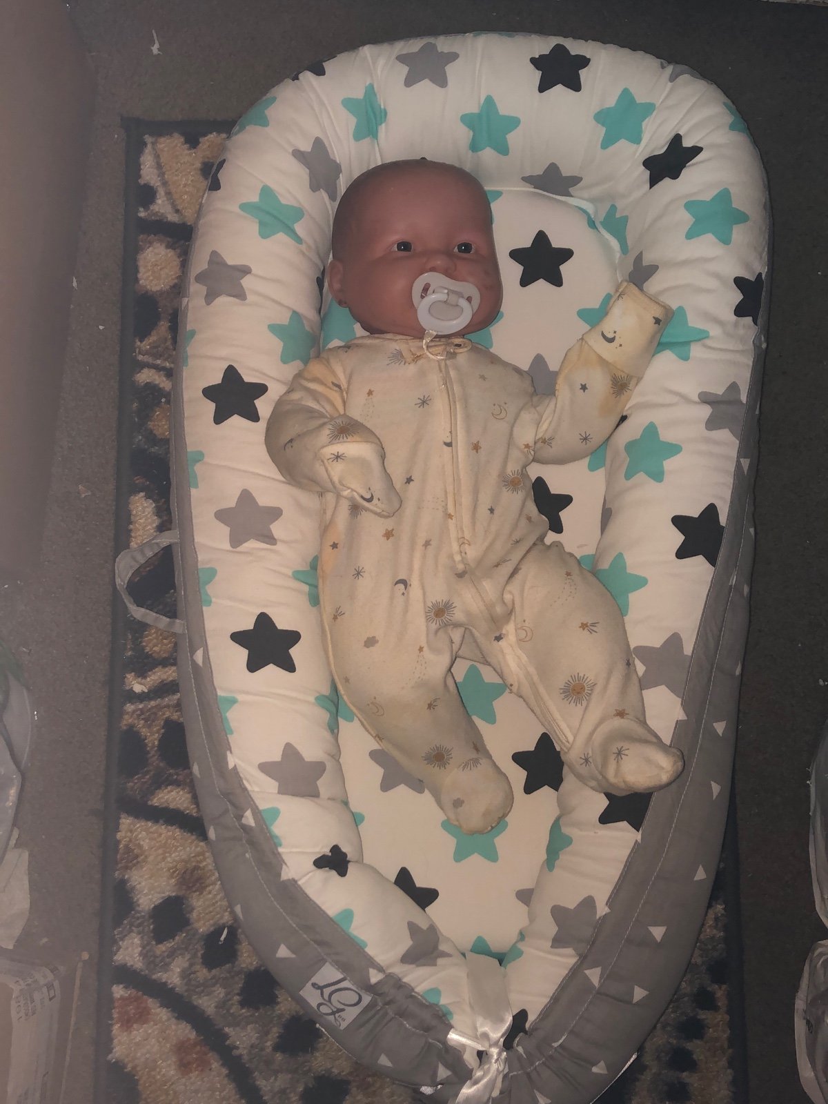 Baby lounger nest for co-sleeping