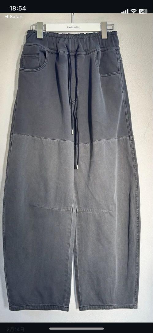 Dignite collier⭐︎This season's very popular sold-out garment dyed patchwork pants.