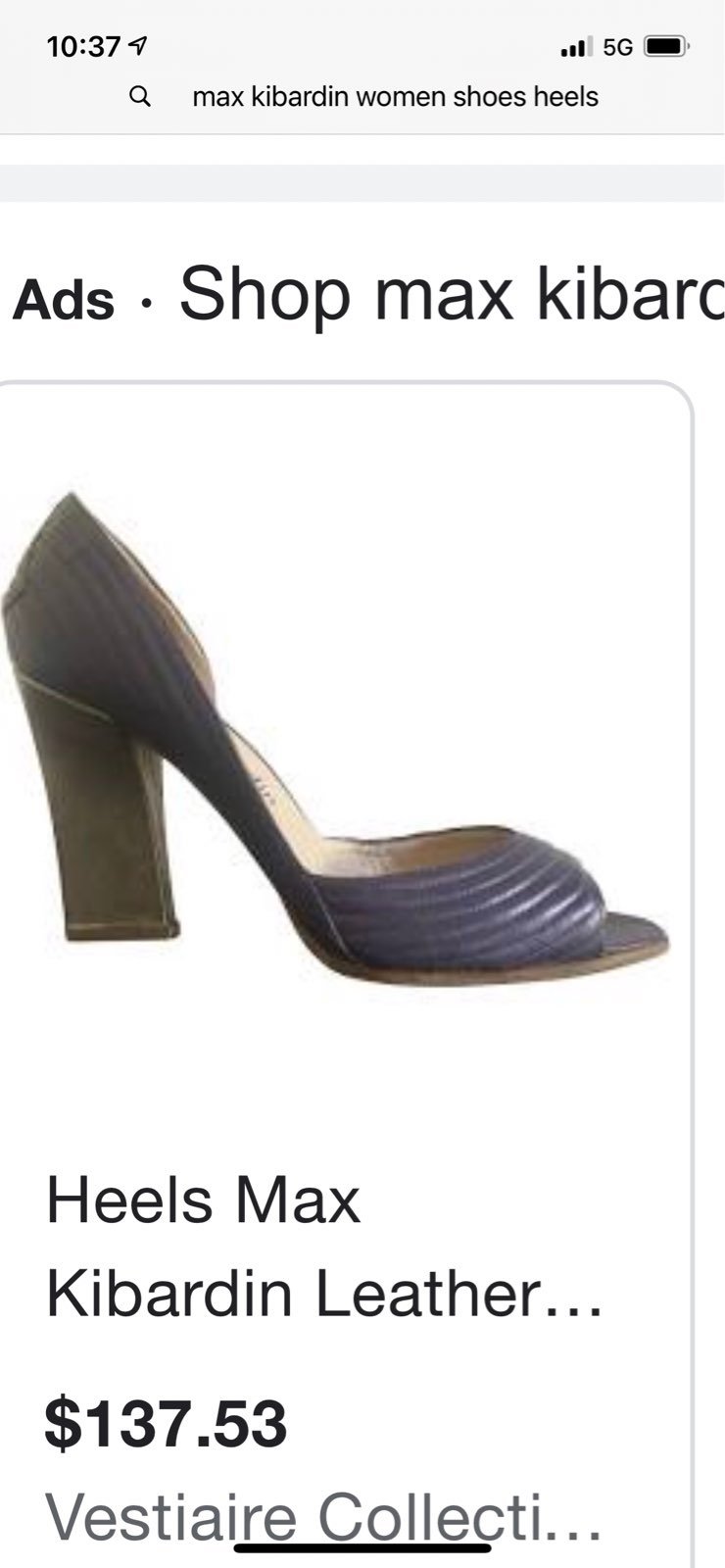 heels size 38.5 Max Kibardin