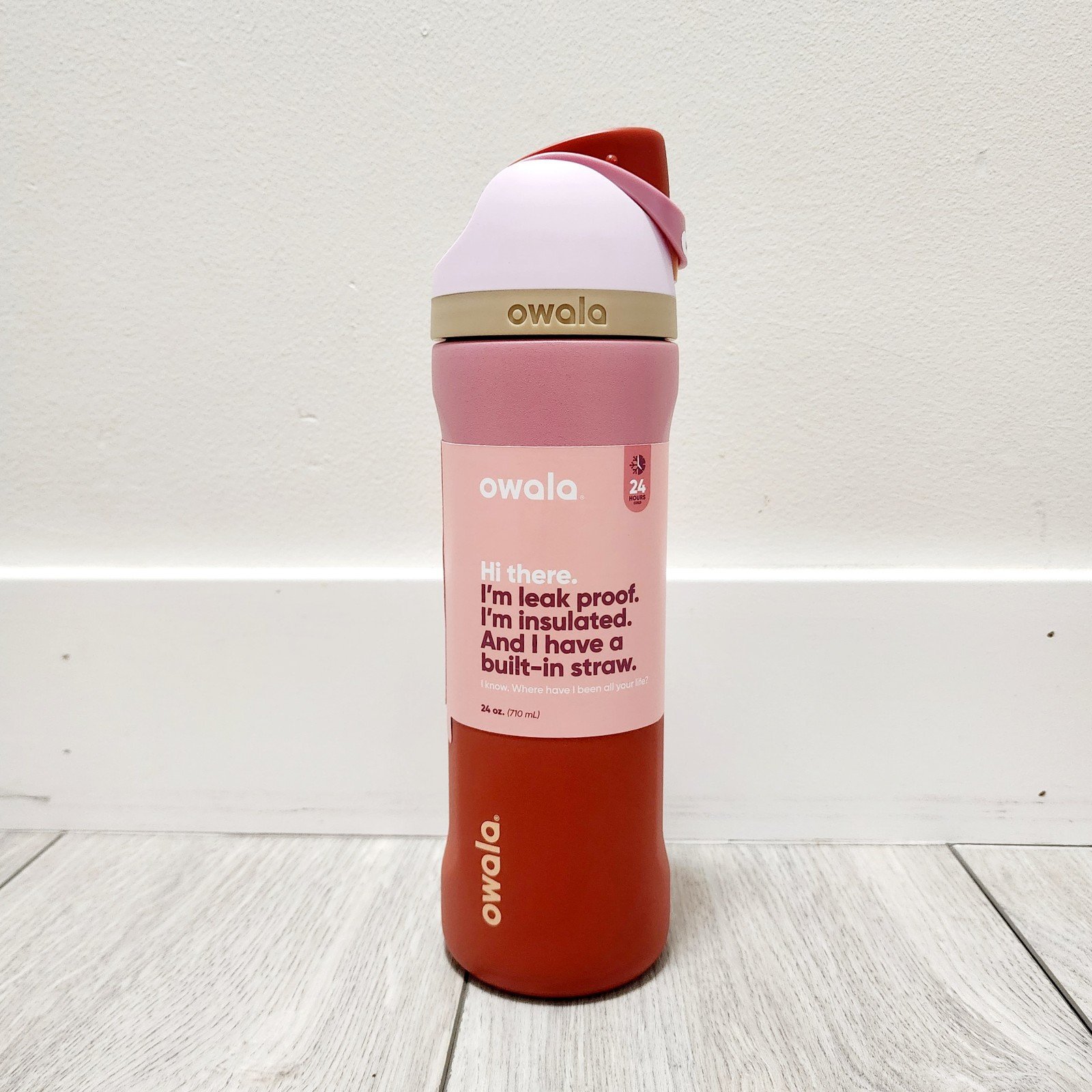 Owala FreeSip 24oz Stainless Steel Water Bottle Special Edition Autumn Sunset
