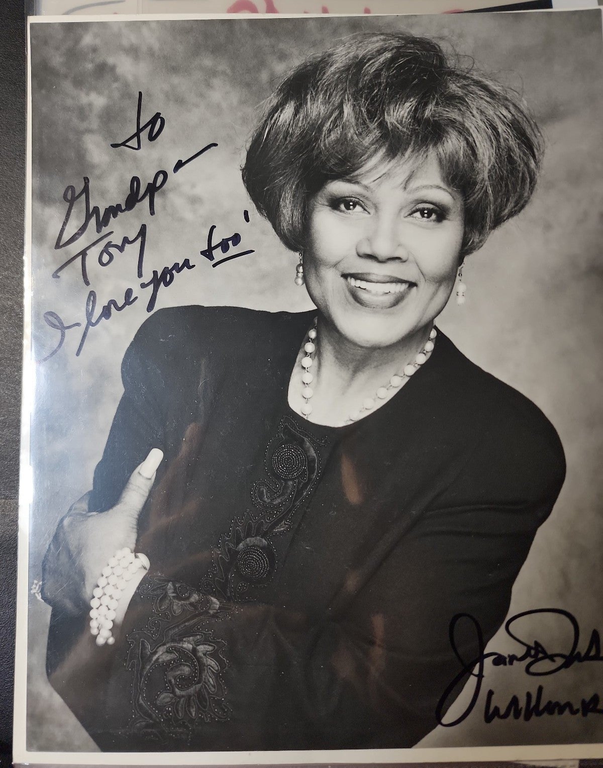 Ja'Net DuBois Good Times Original Autographed 8X10 photo w/coa