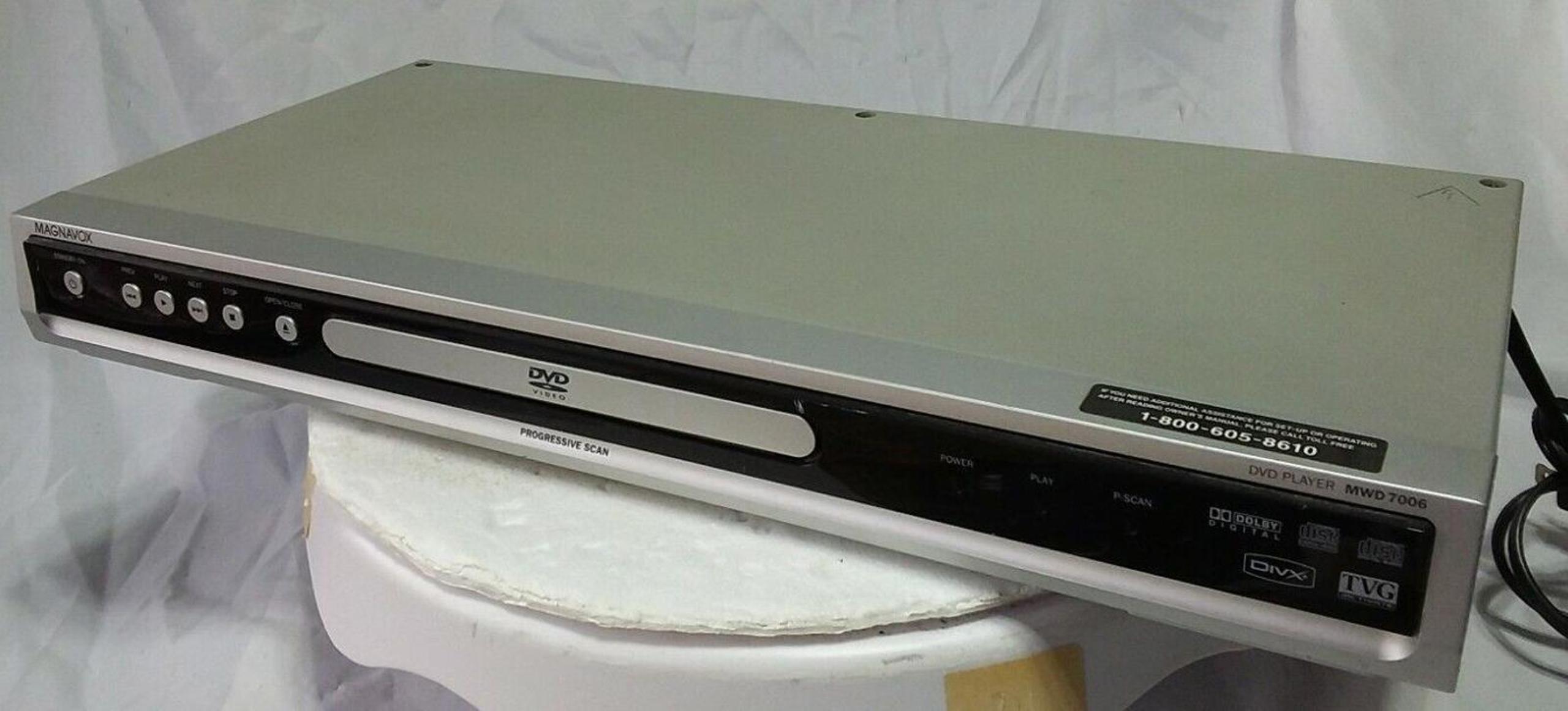Magnacox DVD Player Model MWD7006 Tested And Working