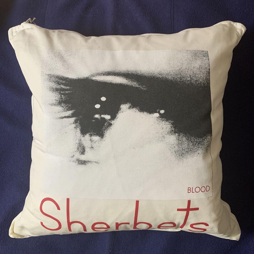 Sherbets Kirei na Chi (Beautiful Blood) Cushion with Can Strap, Sherbets, Kenichi Asai