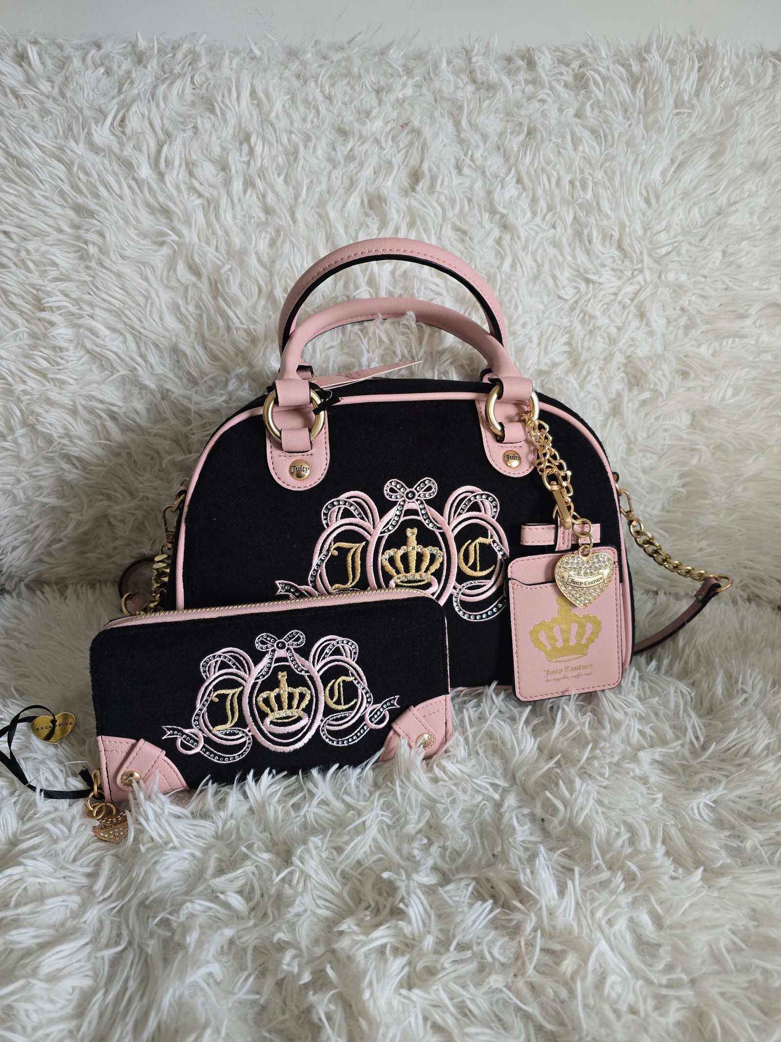 Juicy Couture Day Dreamer Bowler Bag and Wallet