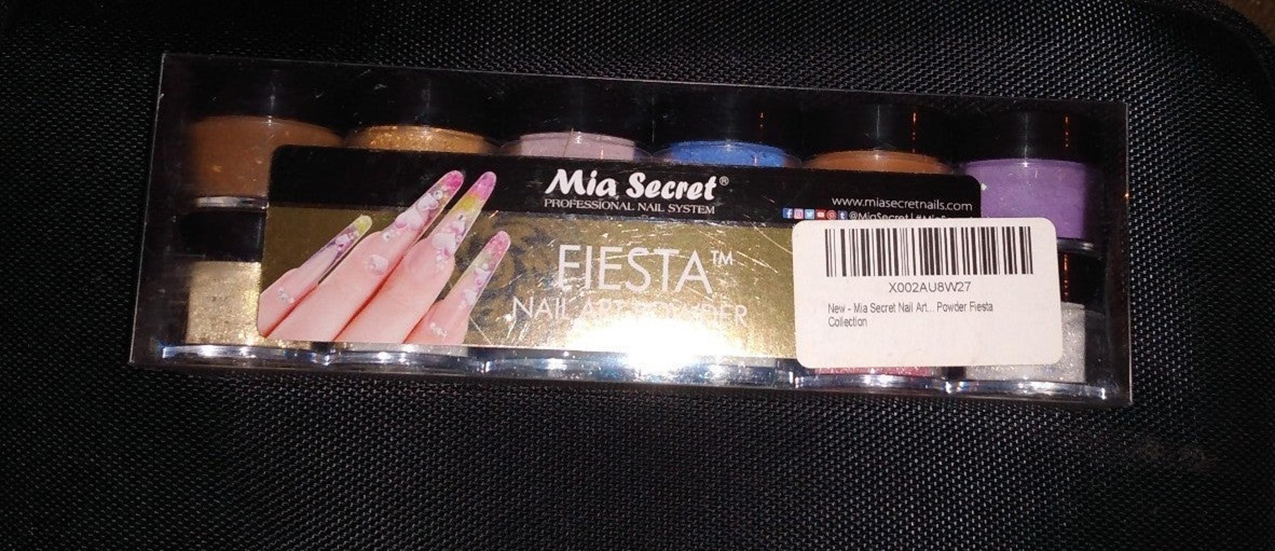 Mia Secret Fiesta Collection  Nail Art Powder