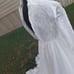 Vintage 1960s full lace and chiffon wedding Dress