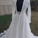 Vintage 1960s full lace and chiffon wedding Dress