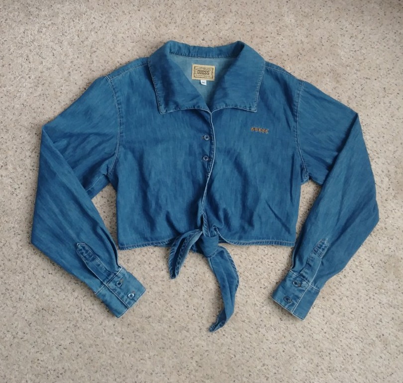 New Western Spirit Guess vintage crop top