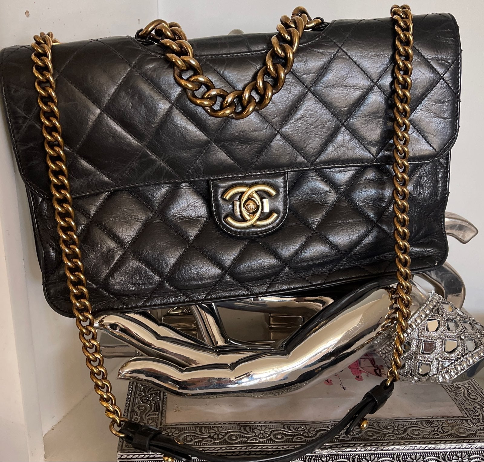 Chanel double flap