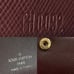 Louis Vuitton Monogram Mini Porte Billets Cartes Burgundy Bifold Wallet