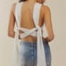NWOT Free People Beach Ochid Convertible Knit Sweater Top Medium