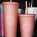 Starbucks PINK lemonade venti and grande tumblers