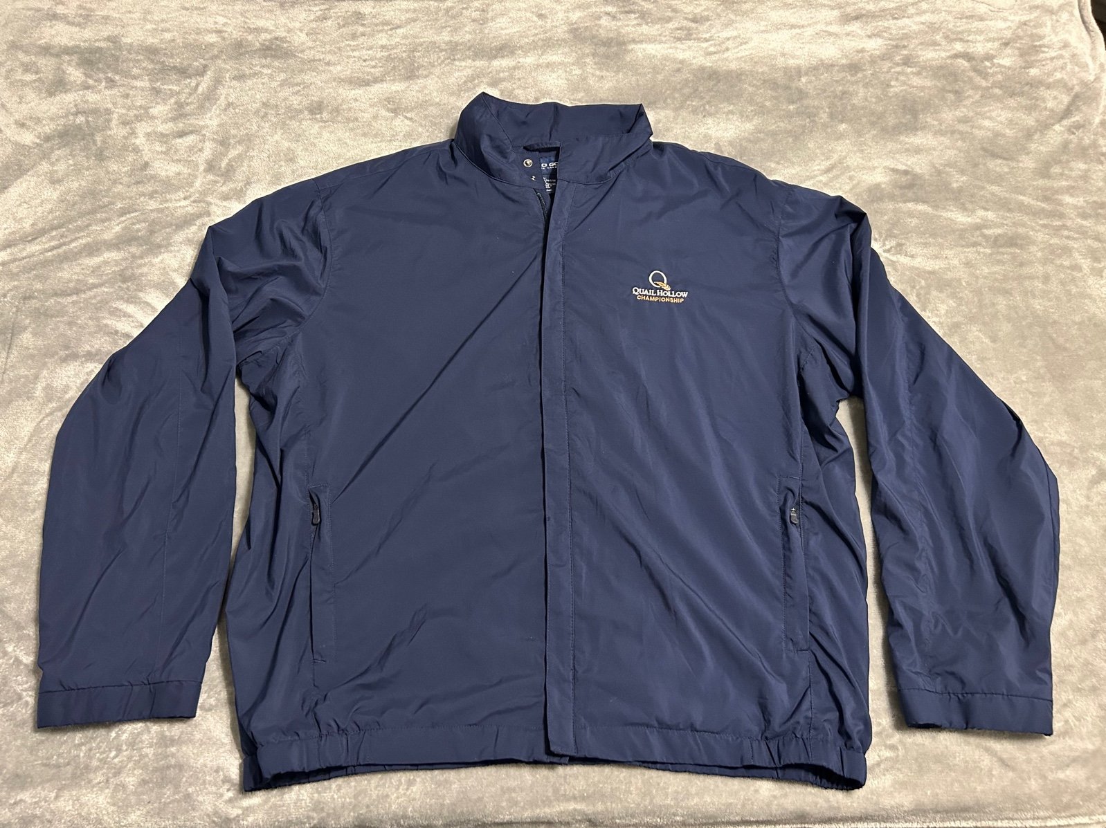 Polo Golf Ralph Lauren Blue Jacket Mens Size XL Quail Hollow Championship