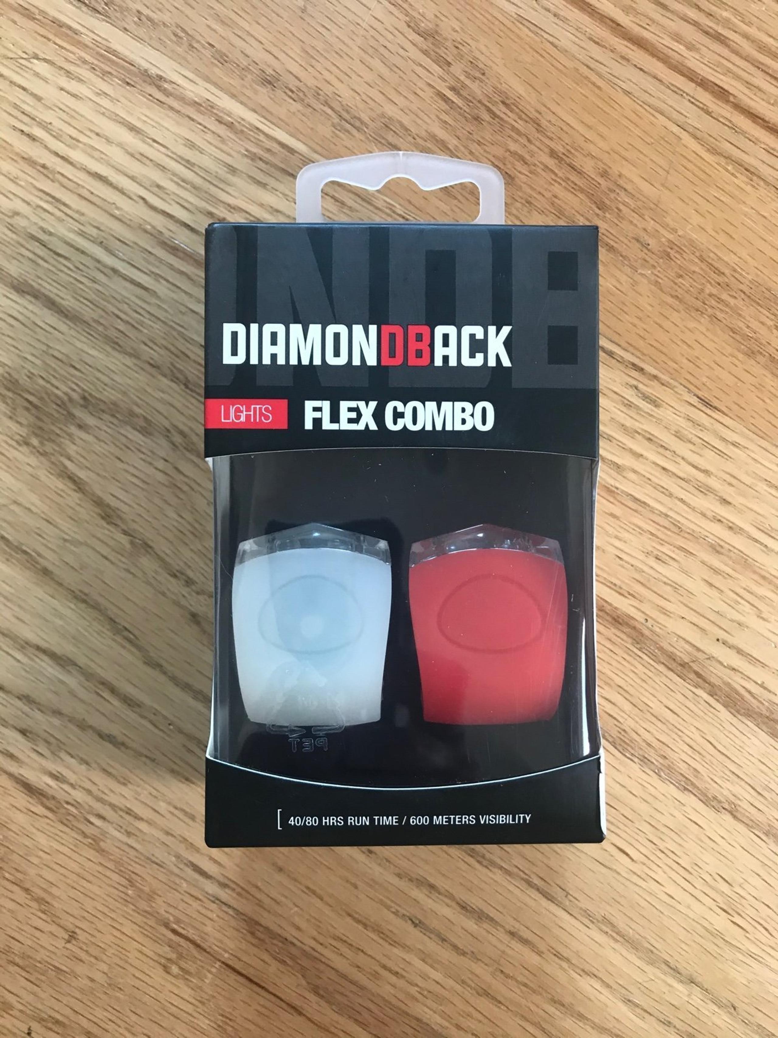 Brand New Diamondback Flex Combo LED Bicycle Light Set