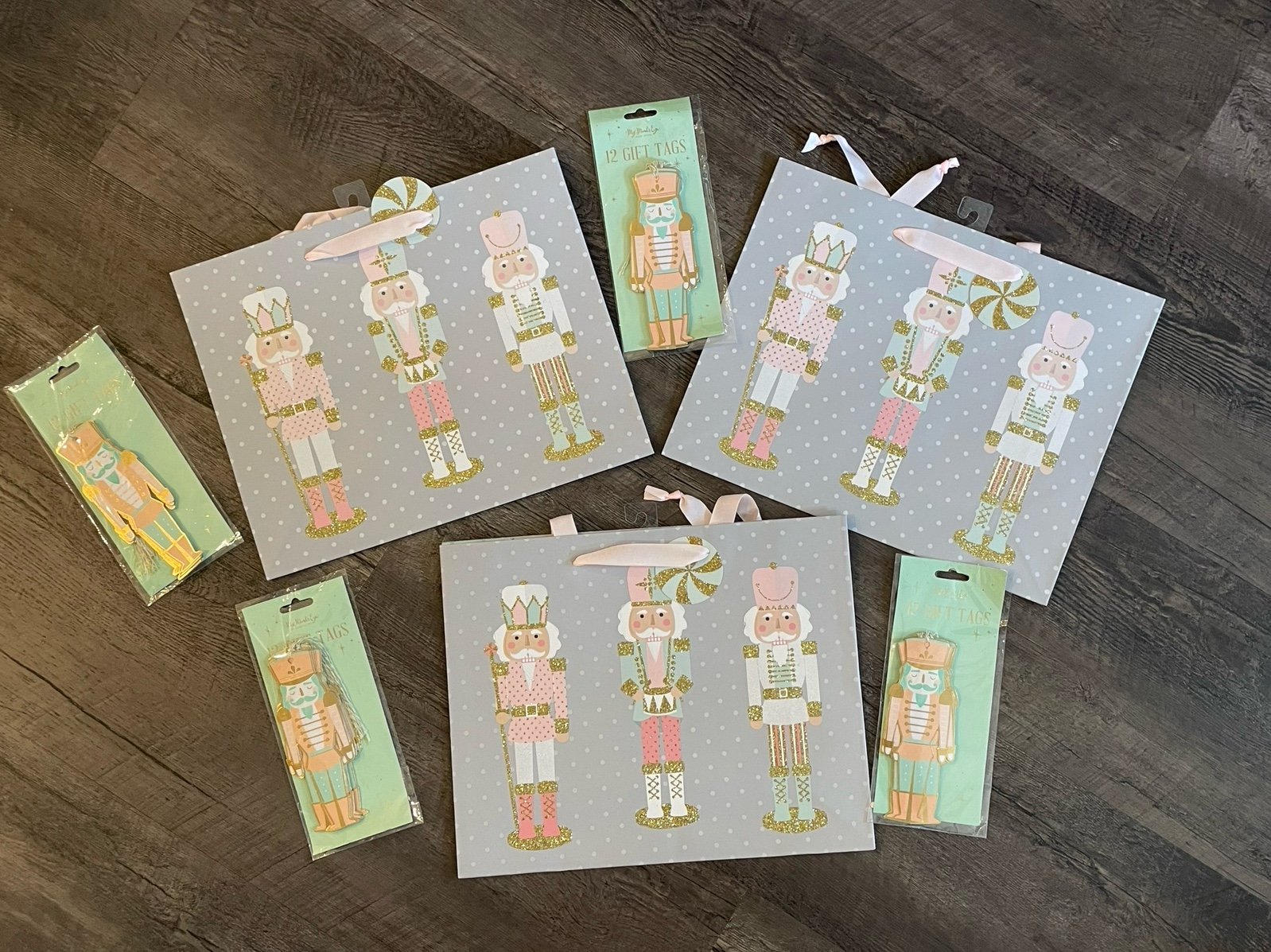Pastel Nutcracker Gift Wrapping Bundle