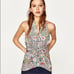 ZARA striped halter top