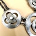 Vintage Rare MB SF Marjorie Baer Silver Necklace Brutalist Steam Punk