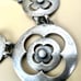 Vintage Rare MB SF Marjorie Baer Silver Necklace Brutalist Steam Punk