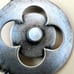 Vintage Rare MB SF Marjorie Baer Silver Necklace Brutalist Steam Punk