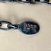 Vintage Rare MB SF Marjorie Baer Silver Necklace Brutalist Steam Punk
