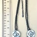 Vintage Rare MB SF Marjorie Baer Silver Necklace Brutalist Steam Punk