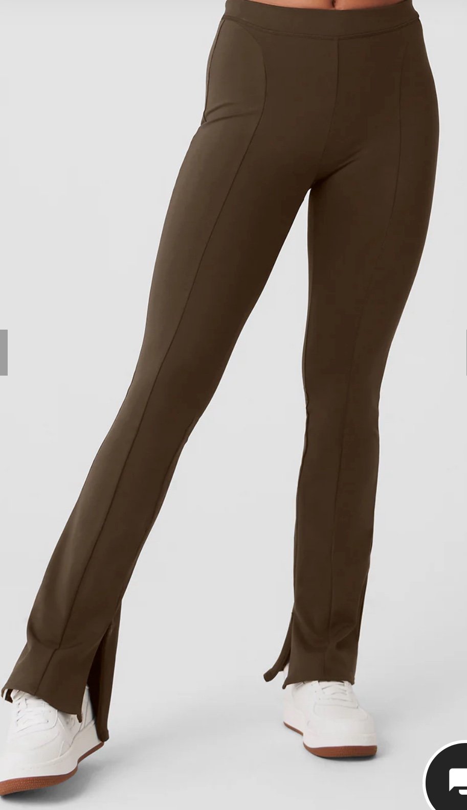 Alo High-Waist 7/8 Zip It Flare Legging